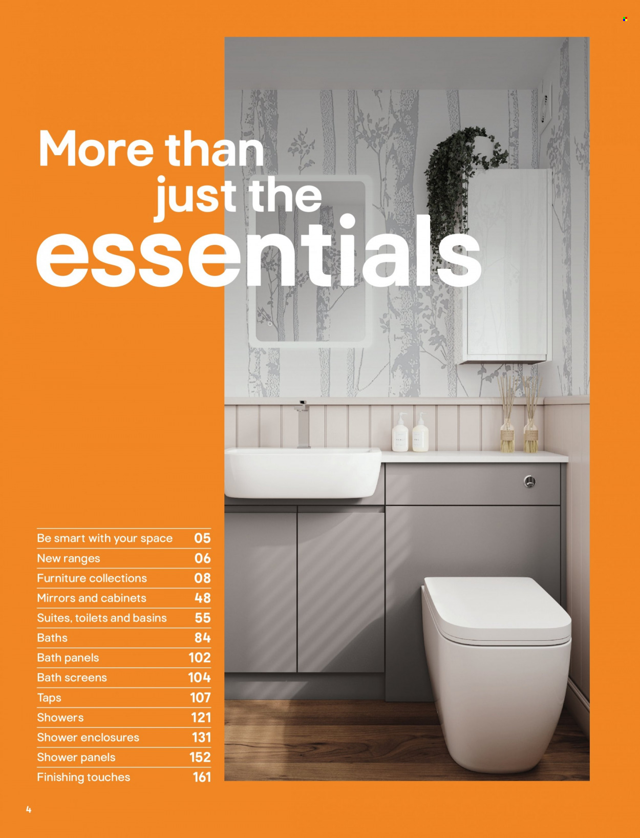 thumbnail - B&Q offer  - Sales products - mirror, toilet. Page 4.