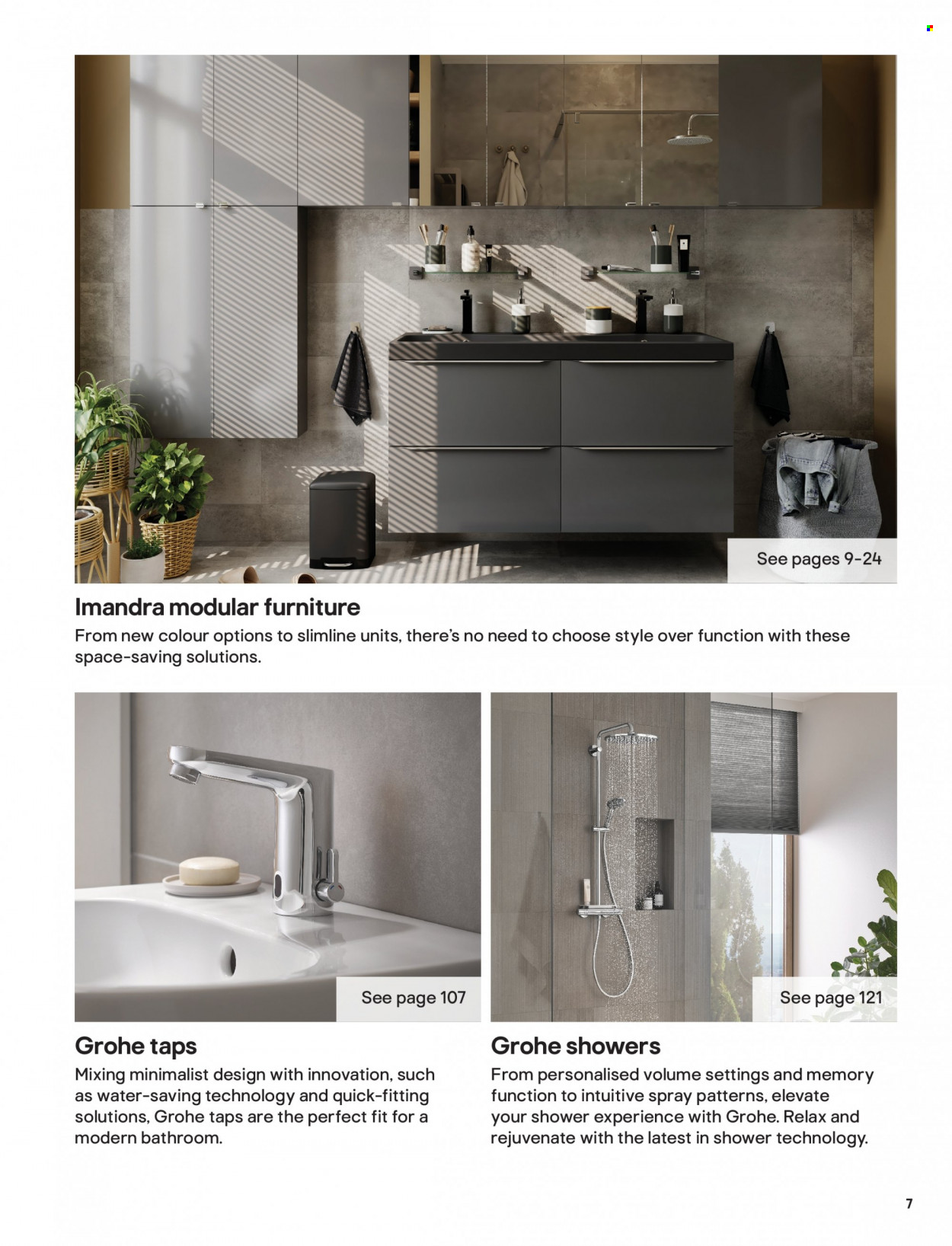 thumbnail - B&Q offer  - Sales products - Grohe. Page 7.