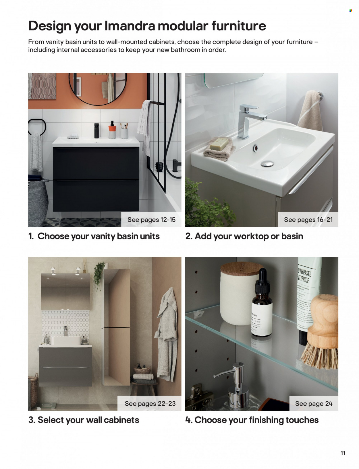 thumbnail - B&Q offer  - Sales products - vanity. Page 11.