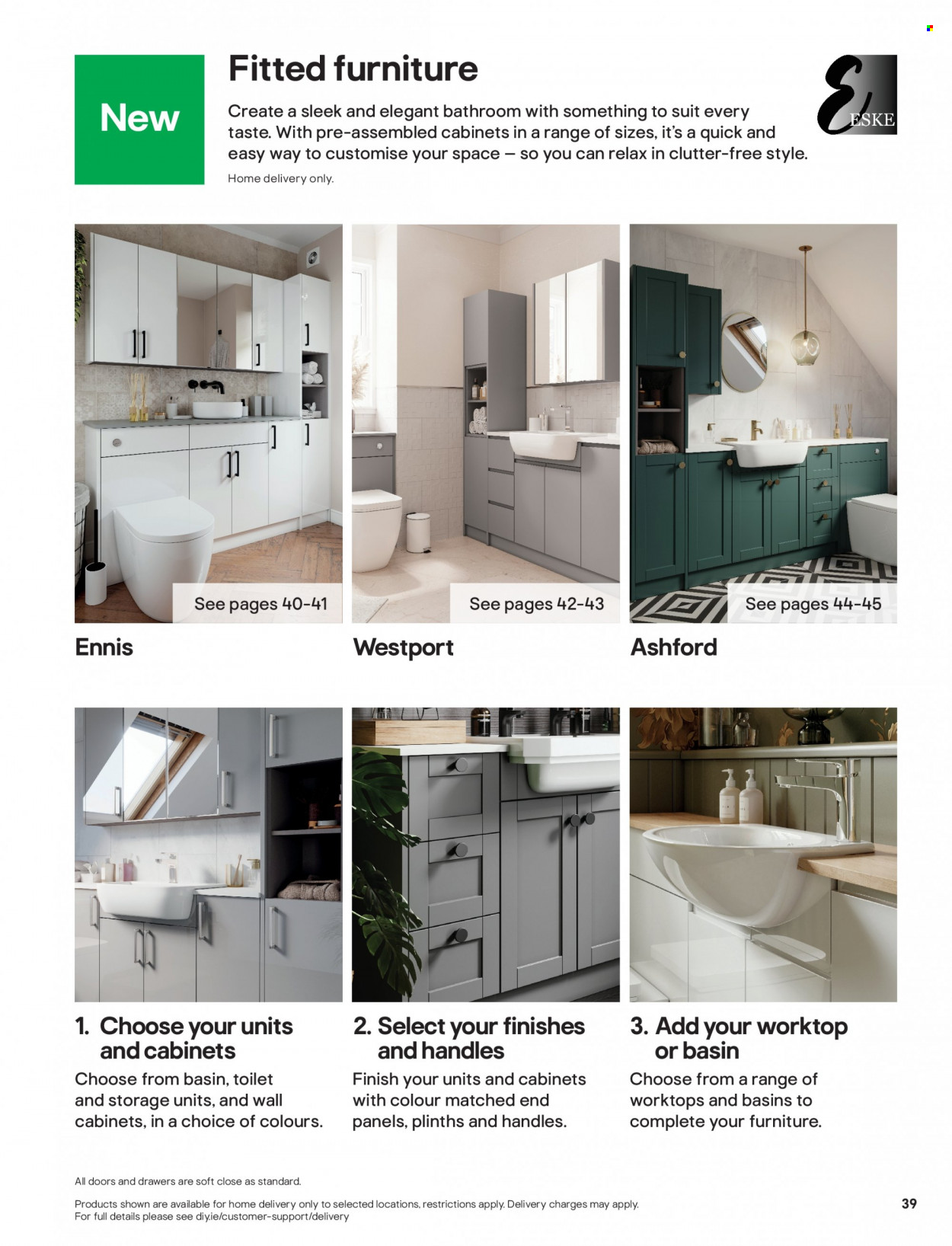 thumbnail - B&Q offer  - Sales products - toilet. Page 39.