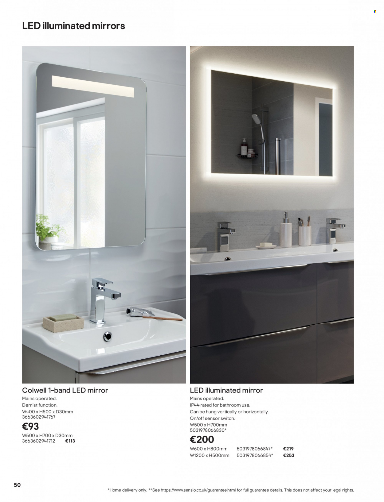 thumbnail - B&Q offer  - Sales products - mirror. Page 50.