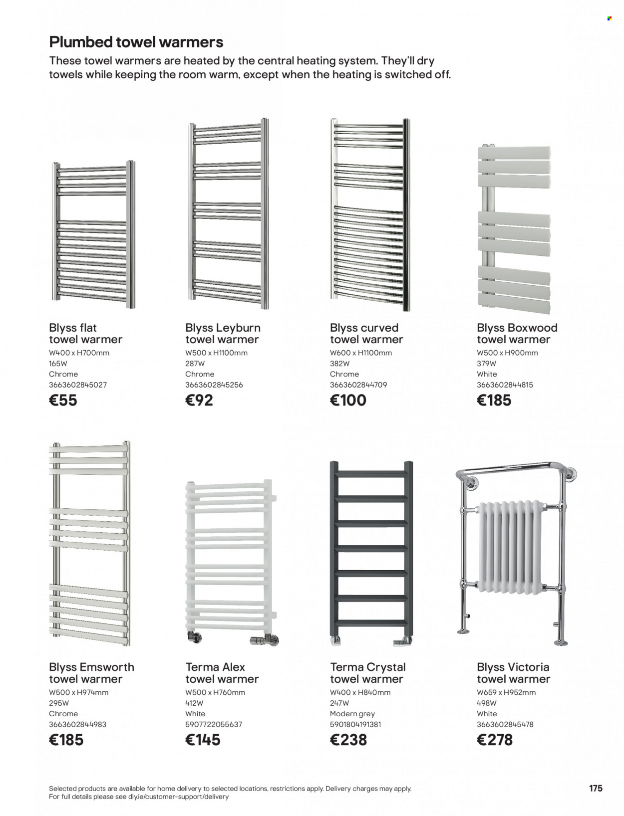 thumbnail - B&Q offer  - Sales products - towel. Page 175.