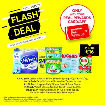 SuperValu offer  - 23.02.2023 - 01.03.2023.