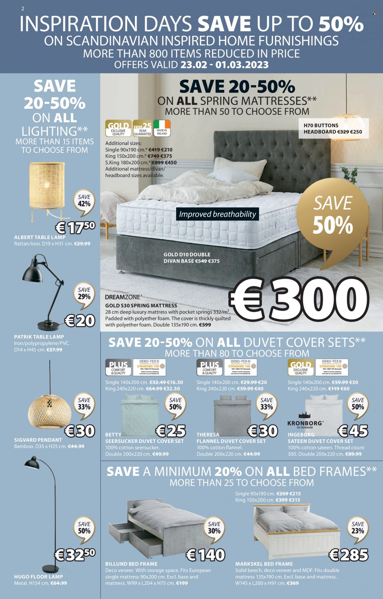 JYSK offer - 23.02.2023 - 08.03.2023. Page 2