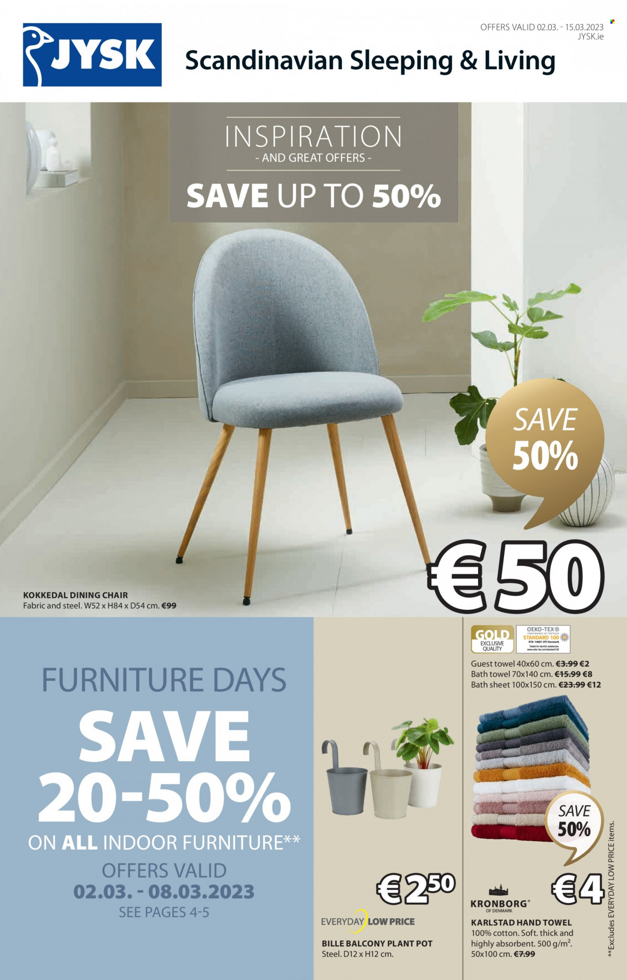 JYSK offer - 02.03.2023 - 15.03.2023. Page 1
