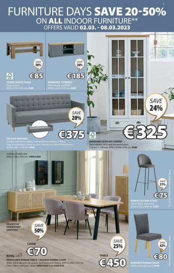 JYSK offer  - 02.03.2023 - 15.03.2023.