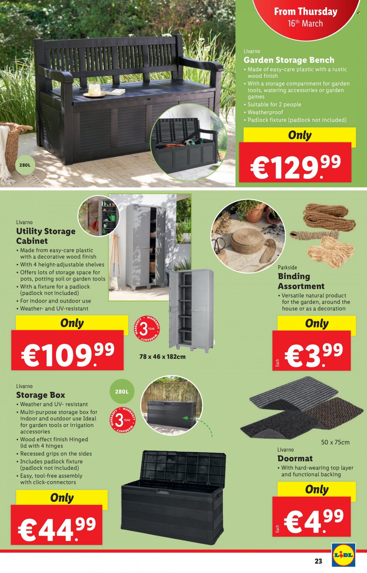 Lidl offer - 16.03.2023 - 22.03.2023. Page 23