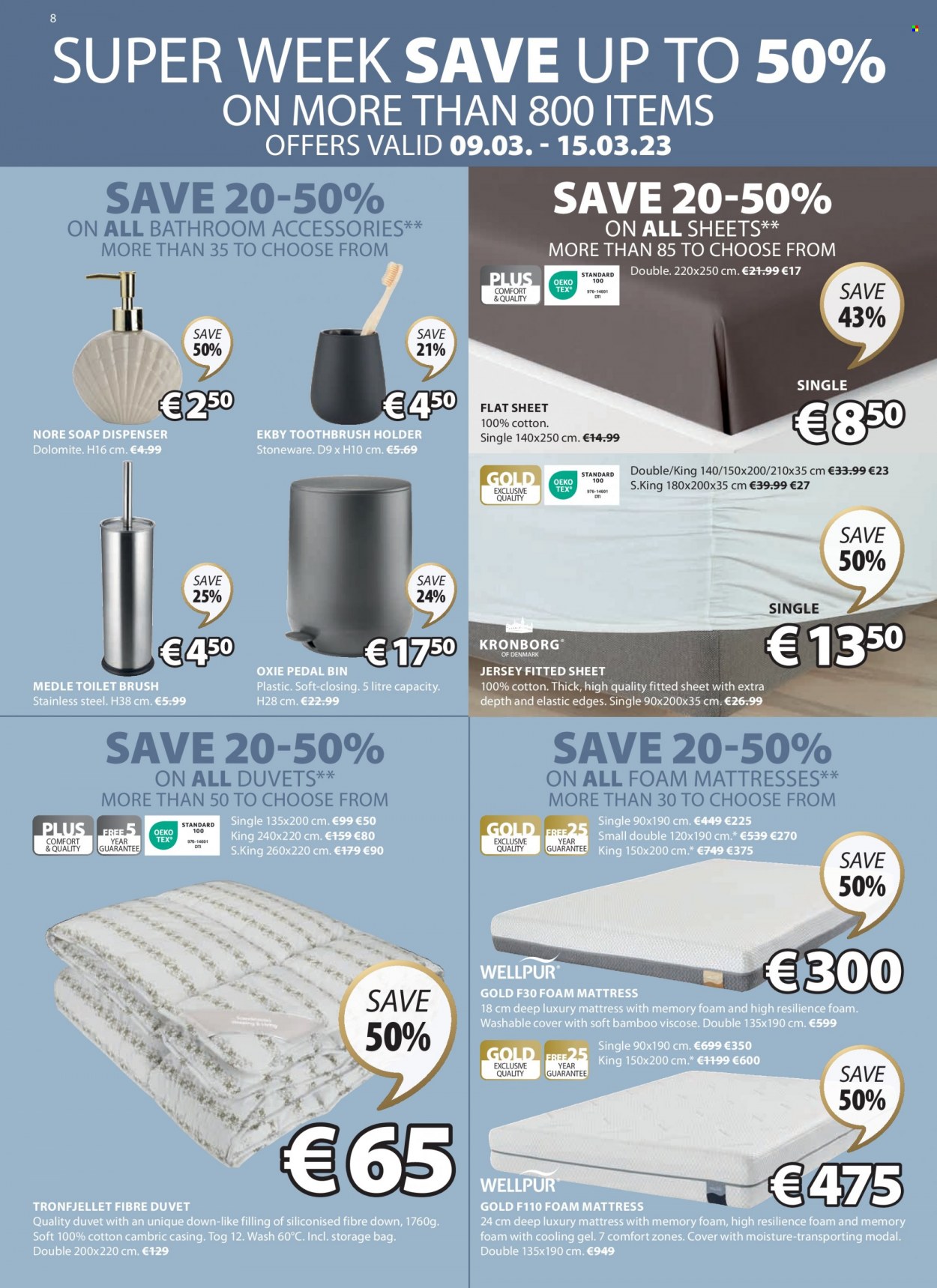 JYSK offer - 09.03.2023 - 22.03.2023. Page 8