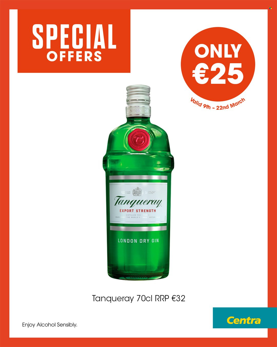 thumbnail - Centra offer  - 09.03.2023 - 22.03.2023 - Sales products - alcohol, gin. Page 3.