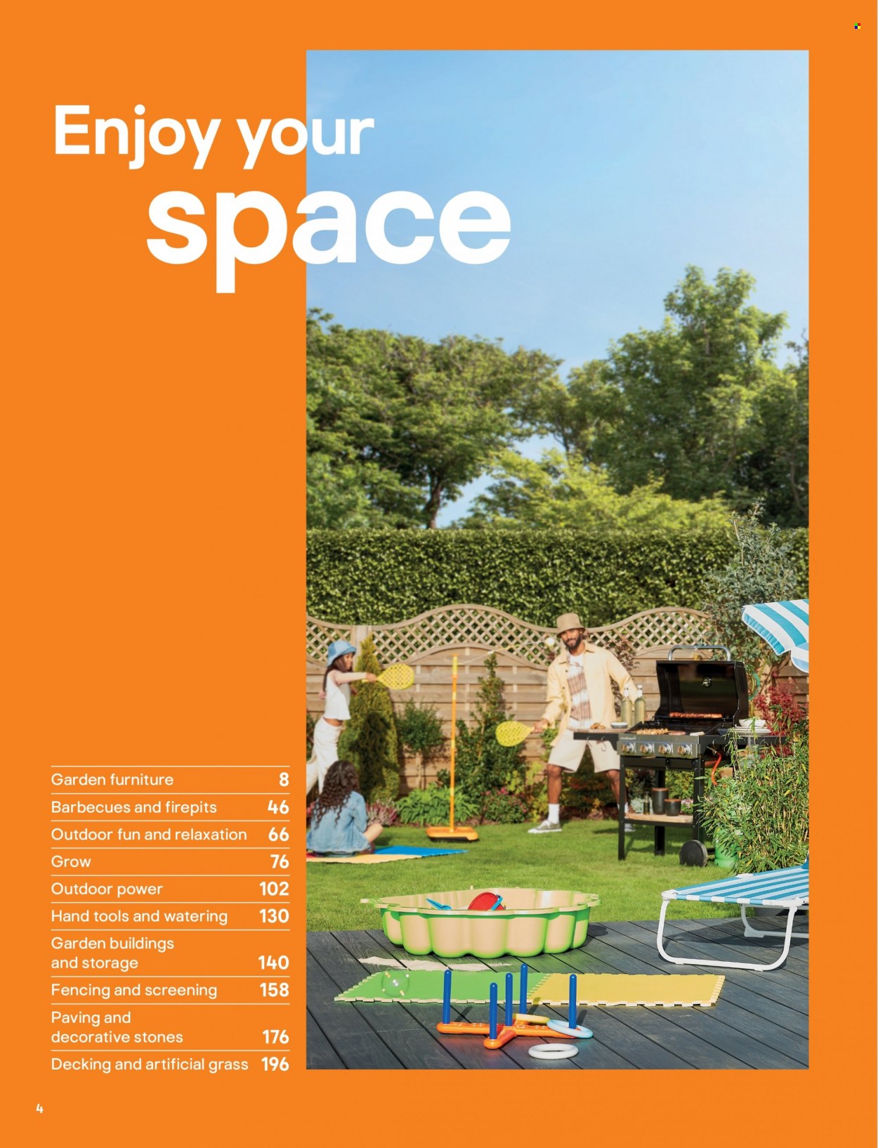 thumbnail - B&Q offer  - Sales products - garden furniture. Page 4.