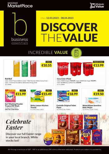 MUSGRAVE Market Place offer  - 12.03.2023 - 08.04.2023.