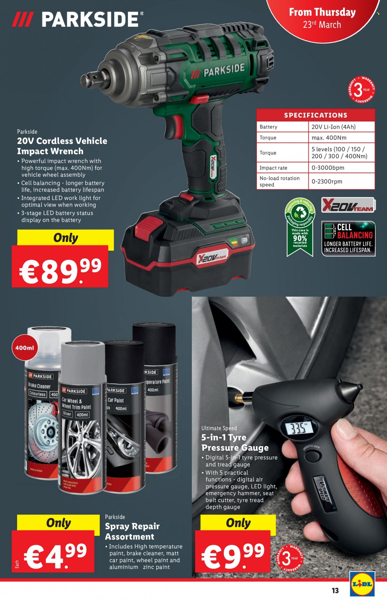 Lidl offer - 23.03.2023 - 29.03.2023. Page 13