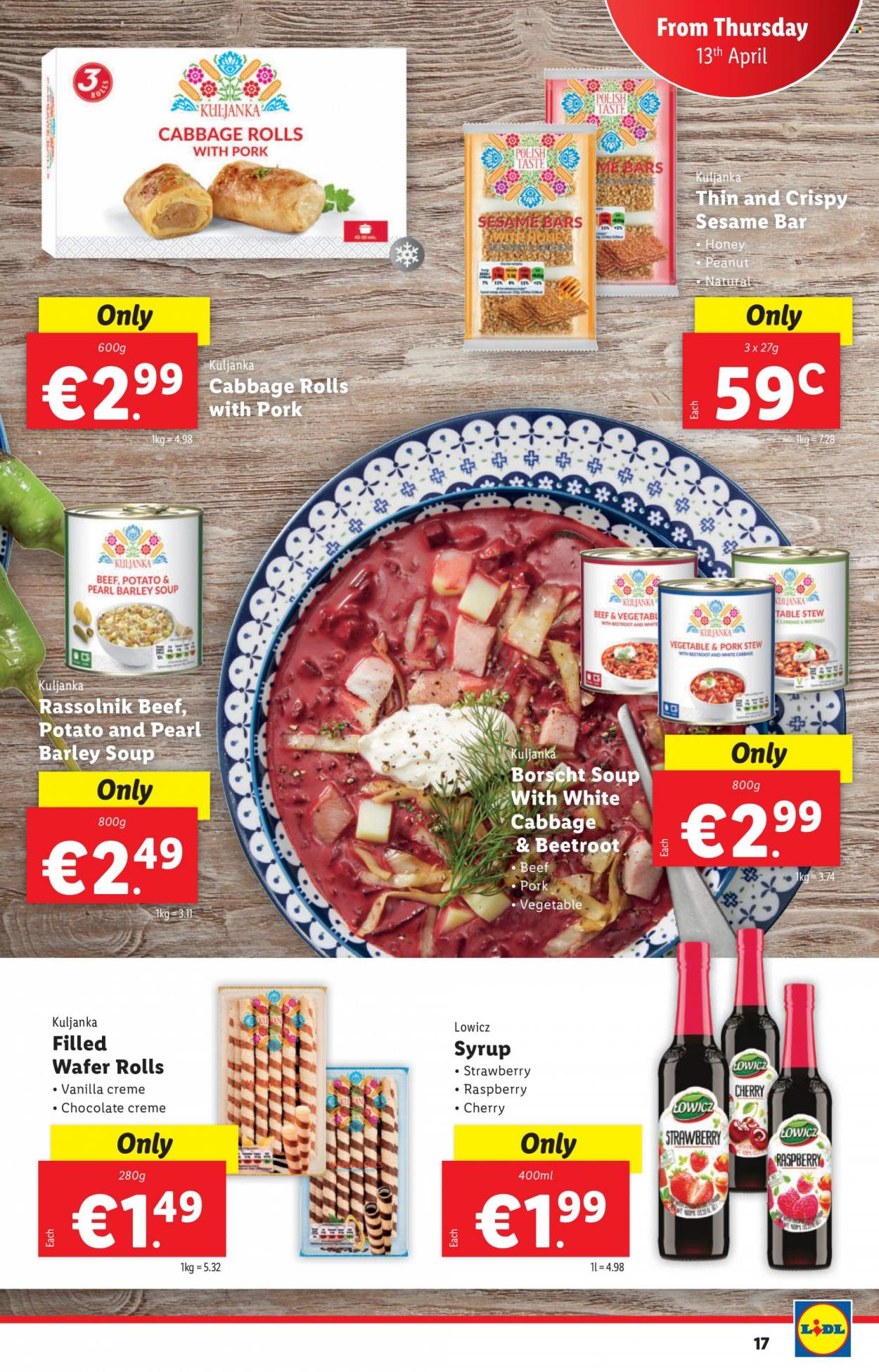 Lidl offer - 13.04.2023 - 19.04.2023. Page 17