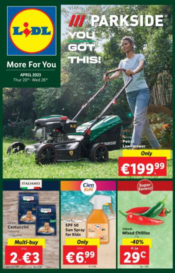 Lidl offer  - 20.04.2023 - 26.04.2023.