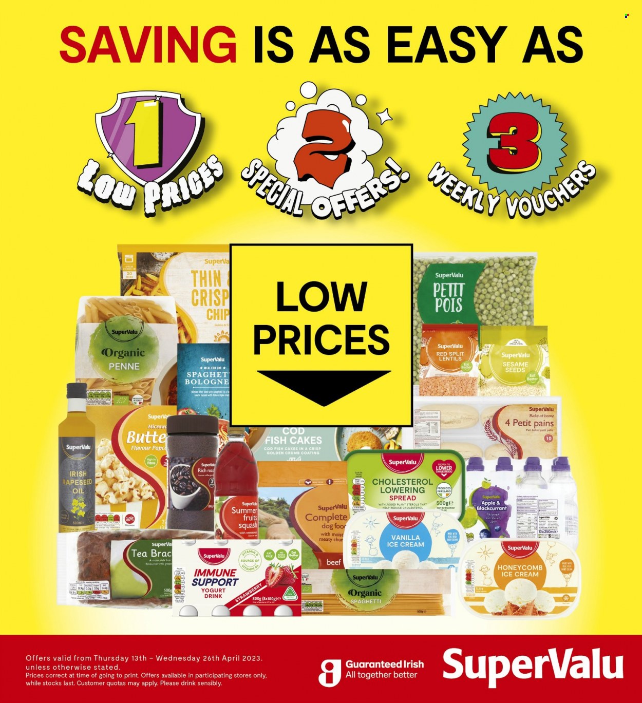 SuperValu offer - 13.04.2023 - 26.04.2023. Page 1