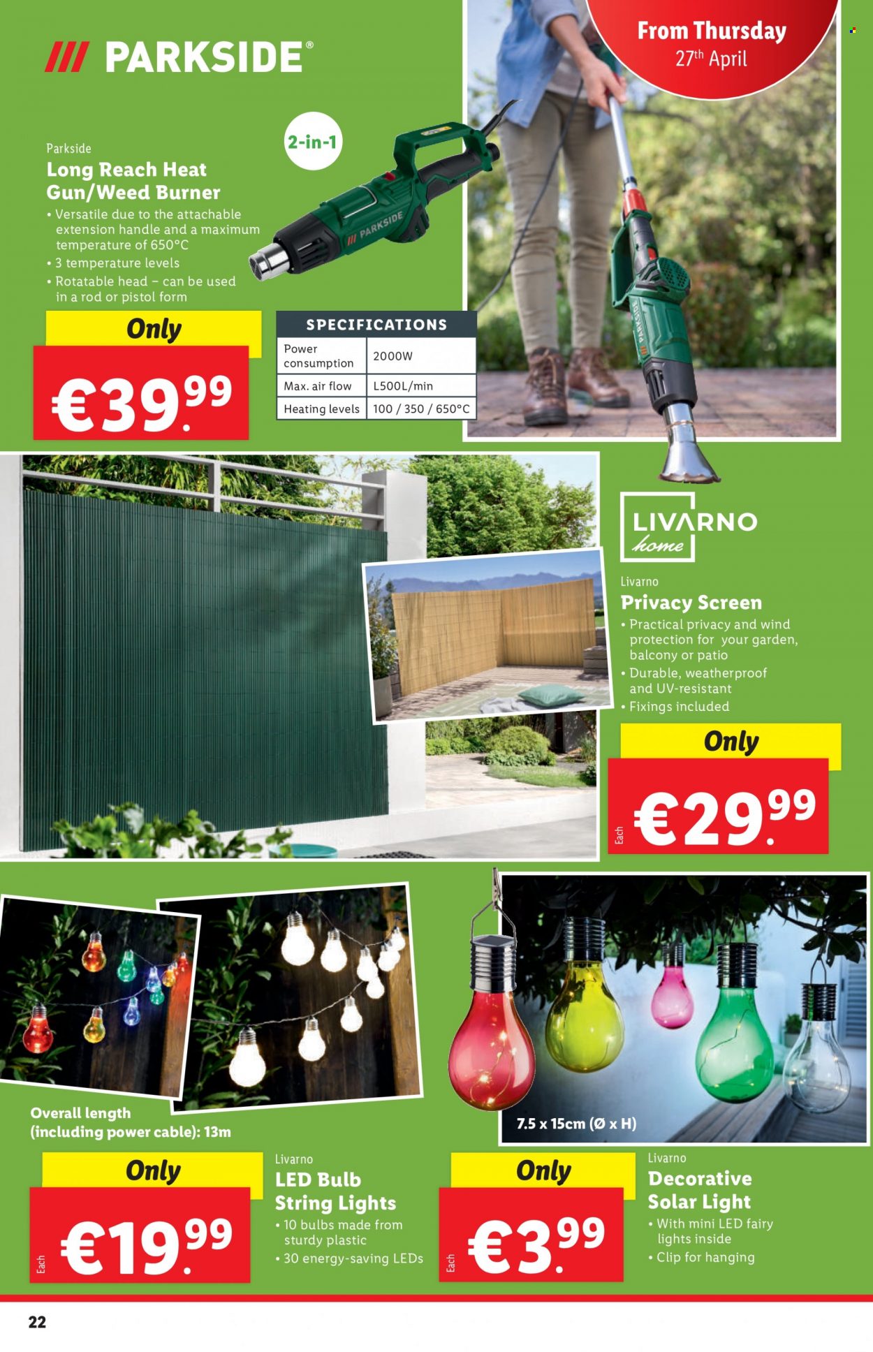 Lidl offer - 27.04.2023 - 03.05.2023. Page 22