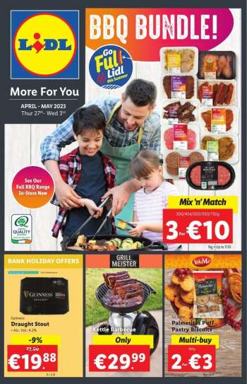 Lidl offer  - 27.03.2023 - 03.05.2023.