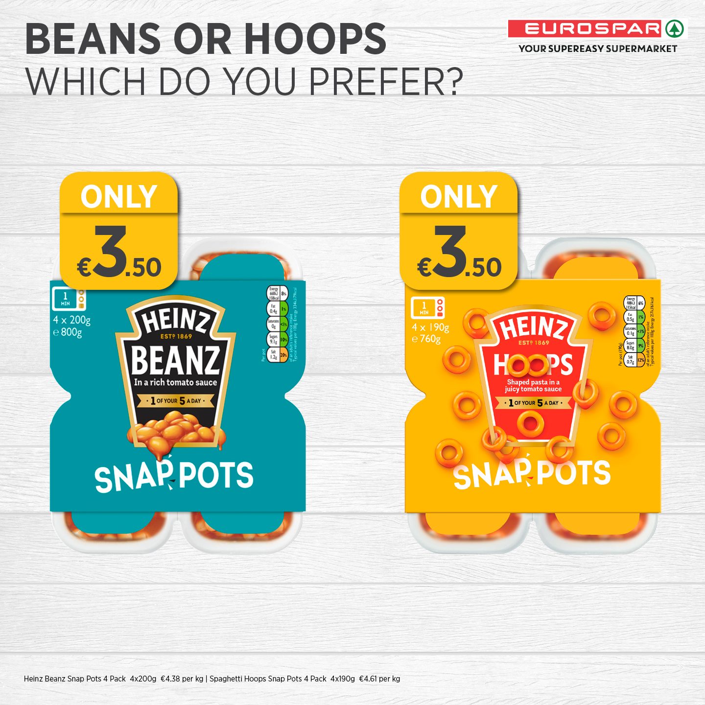 EUROSPAR offer. Page 3