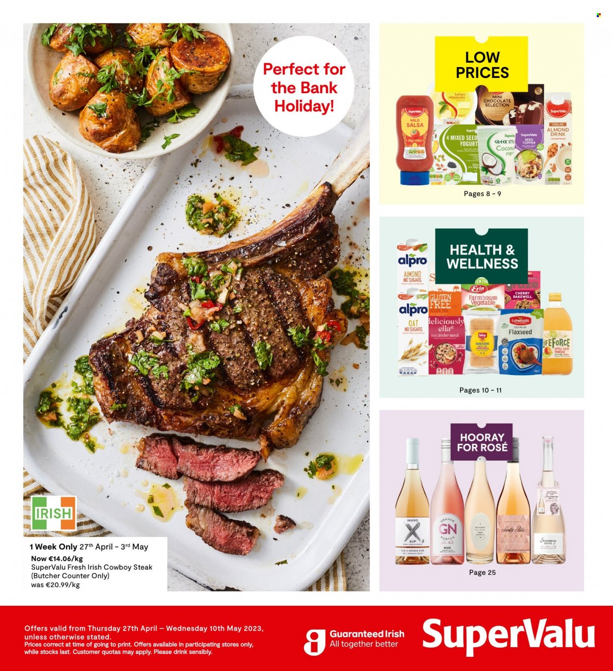 SuperValu offer - 27.04.2023 - 10.05.2023. Page 1