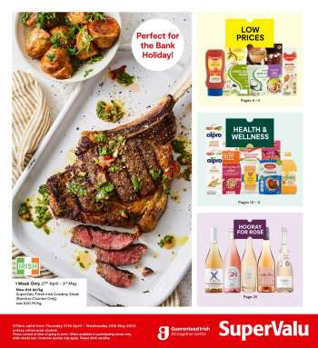 SuperValu offer  - 27.04.2023 - 10.05.2023.