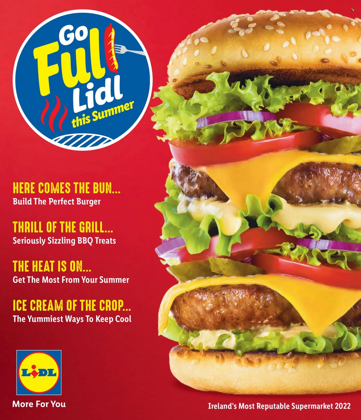 thumbnail - Lidl offer  - Sales products - ice cream, grill. Page 1.