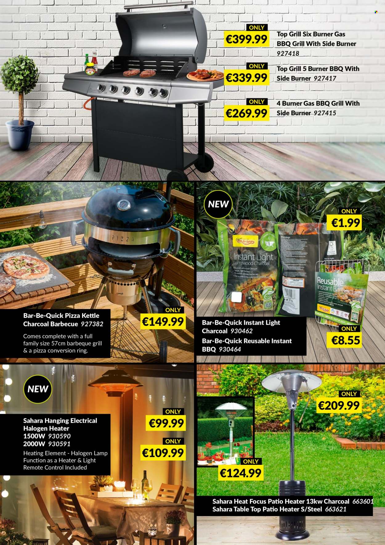 thumbnail - MUSGRAVE Market Place offer  - Sales products - pizza, heater, halogen heater, grill, burner gas barbecue. Page 3.