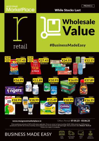 MUSGRAVE Market Place offer  - 07.05.2023 - 03.06.2023.