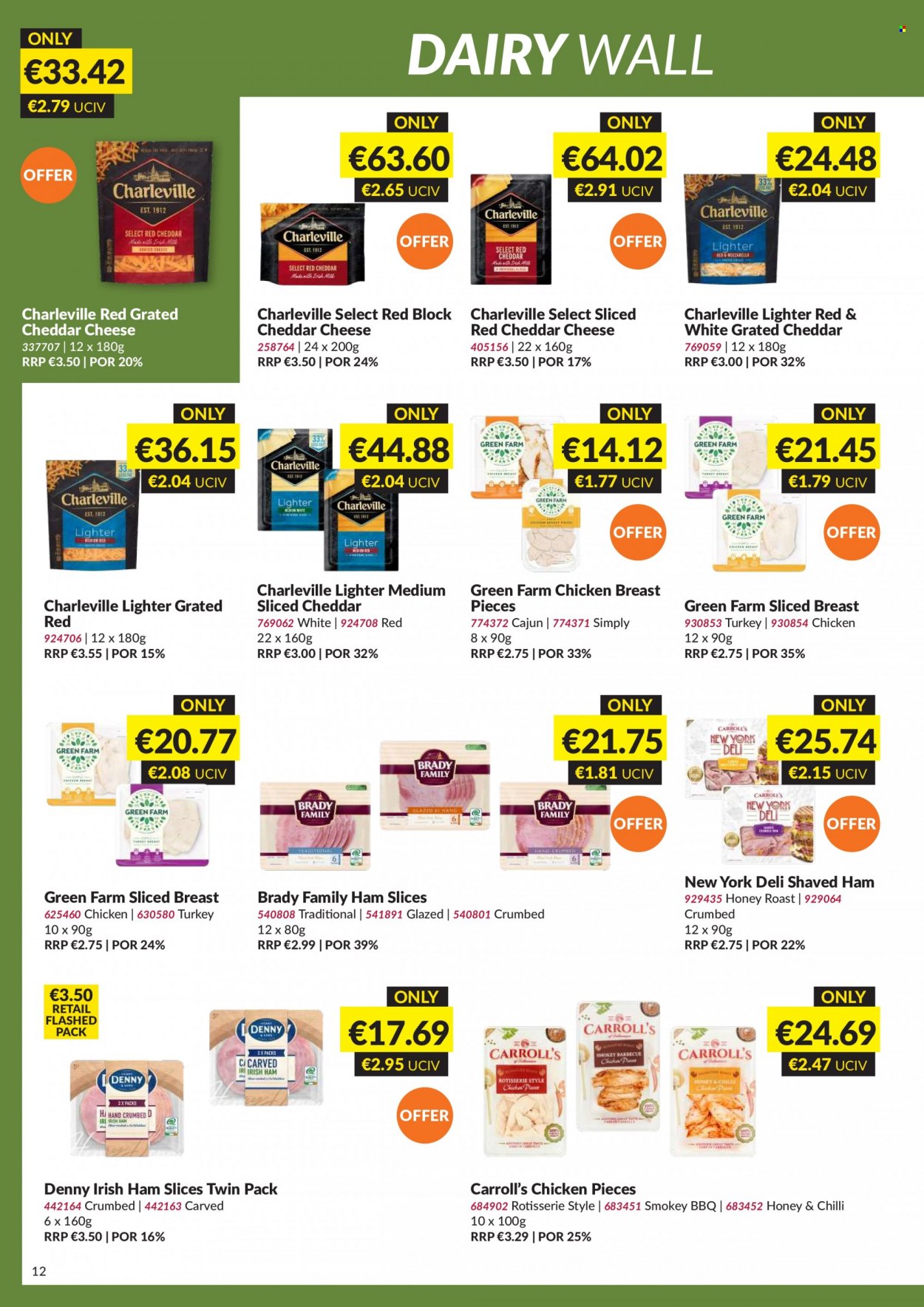 thumbnail - MUSGRAVE Market Place offer  - 07.05.2023 - 03.06.2023 - Sales products - roast, ham, cheddar, cheese, honey, chicken. Page 12.
