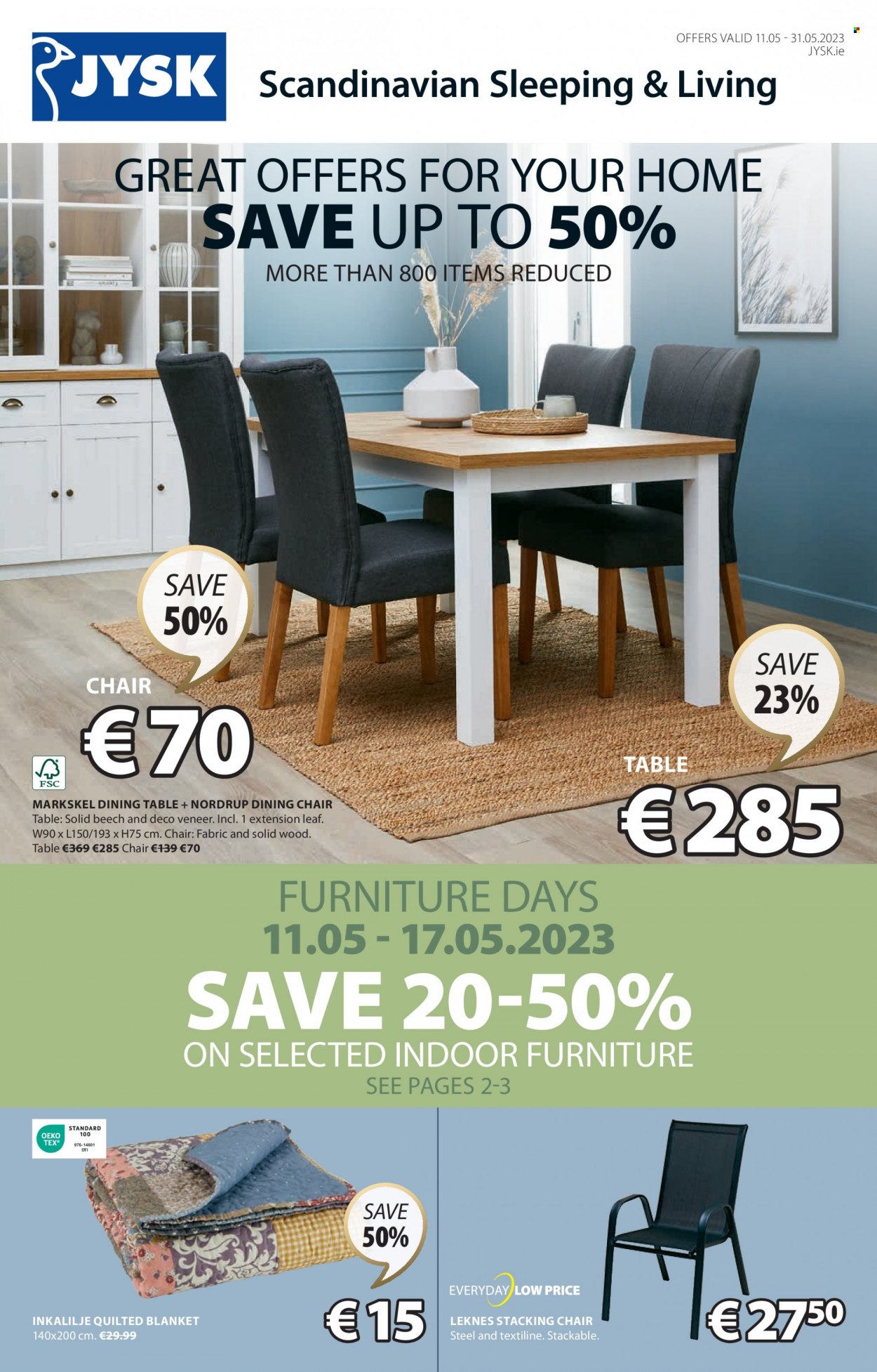 JYSK offer - 11.05.2023 - 31.05.2023. Page 1