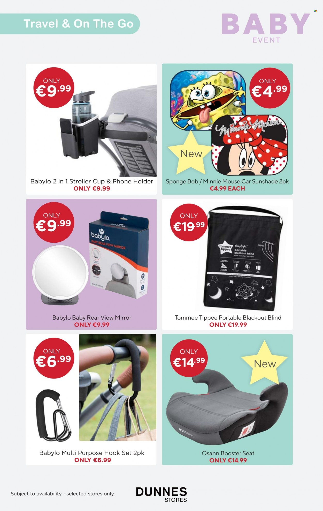 thumbnail - Dunnes Stores offer  - 16.05.2023 - 19.06.2023 - Sales products - hook, sponge, cup, Minnie Mouse. Page 6.