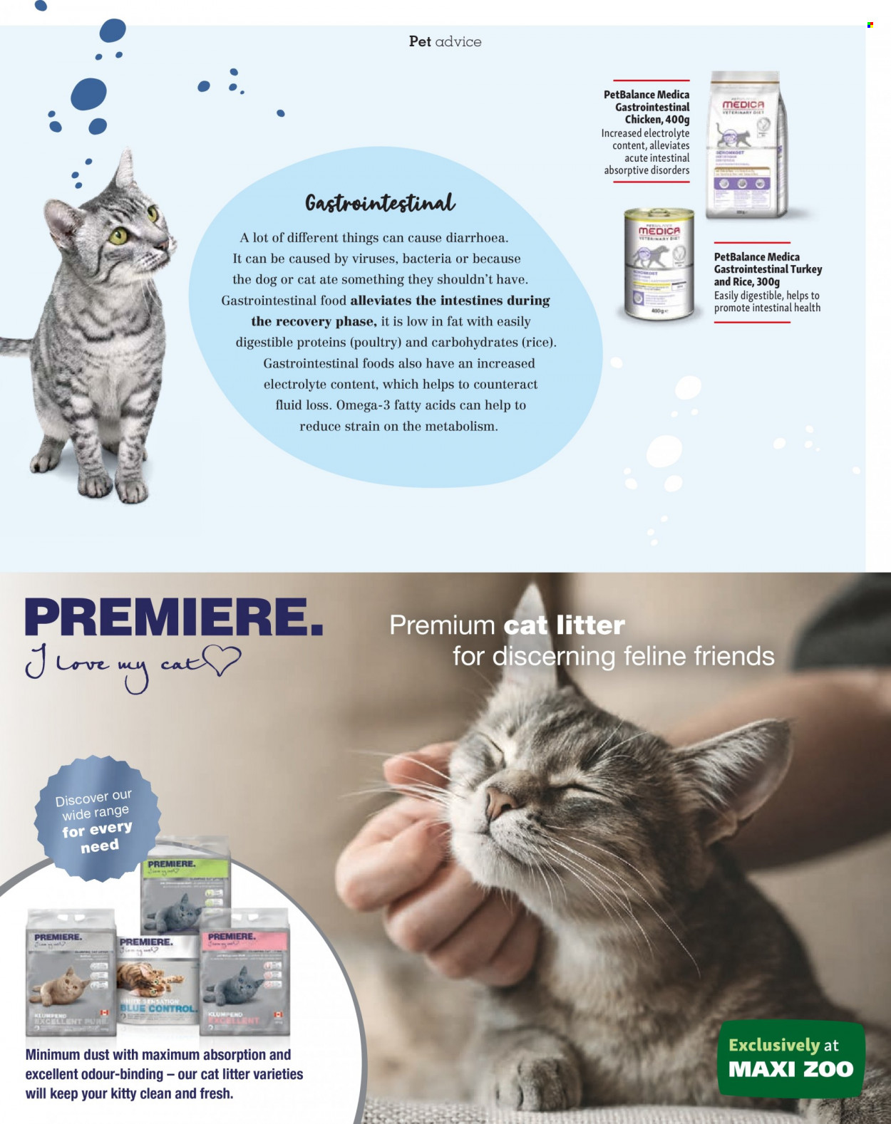 thumbnail - Maxi Zoo offer  - Sales products - cat litter, PetBalance. Page 33.