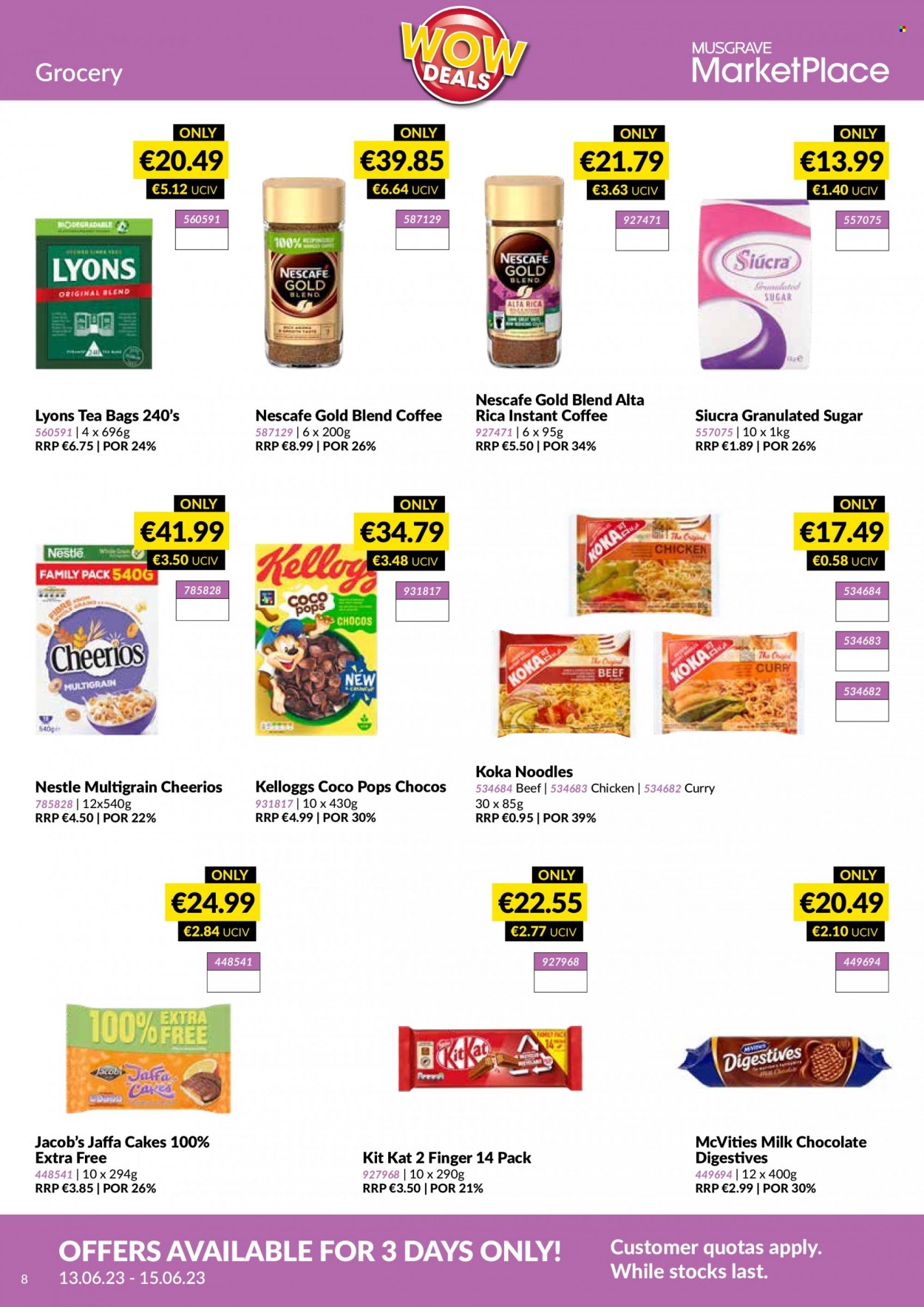 MUSGRAVE Market Place offer - 13.06.2023 - 15.06.2023. Page 8