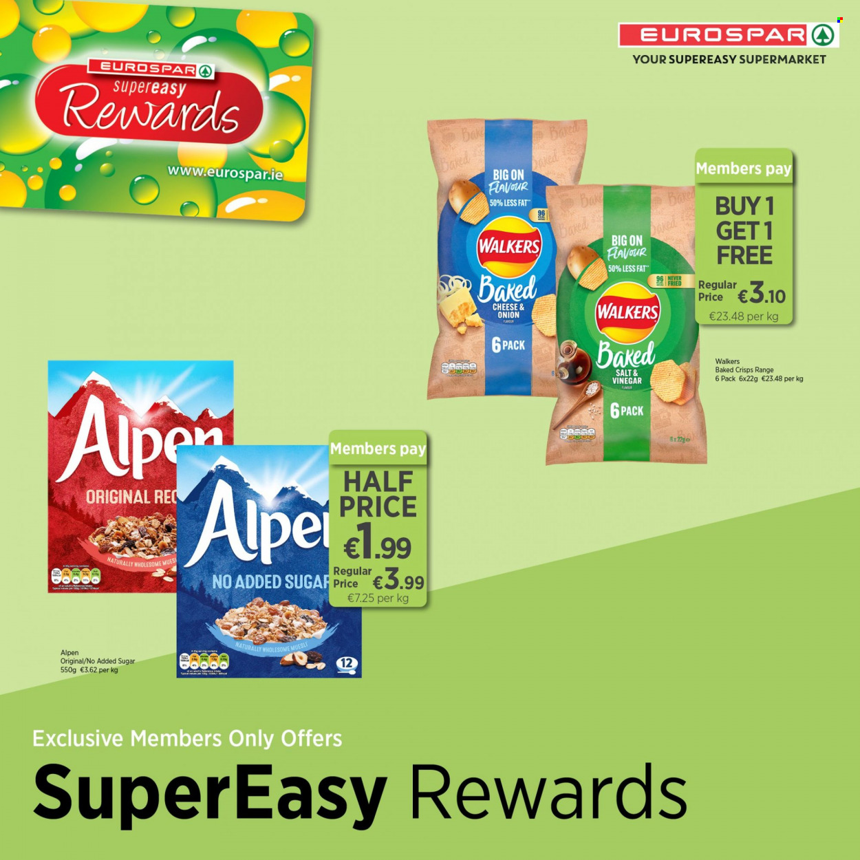 EUROSPAR offer. Page 1
