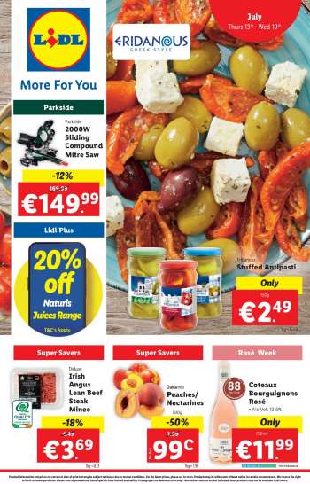 Lidl offer  - 13.07.2023 - 19.07.2023.