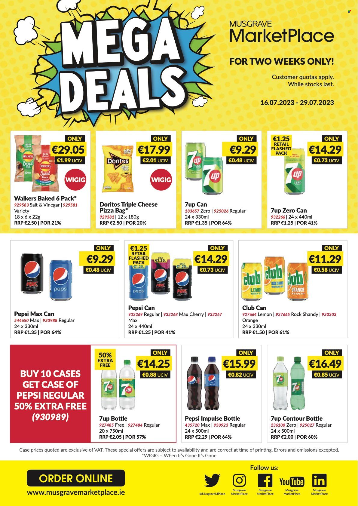 MUSGRAVE Market Place offer - 16.07.2023 - 29.07.2023. Page 1