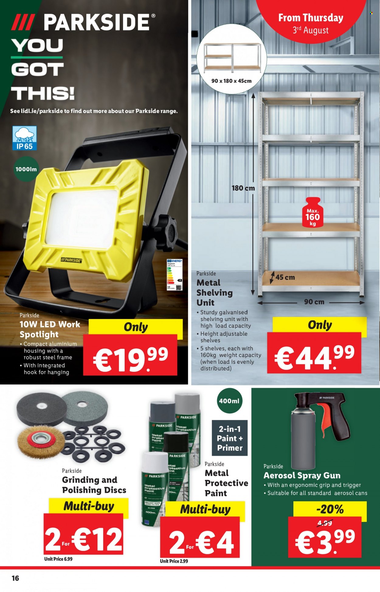 Lidl offer - 03.08.2023 - 09.08.2023. Page 16