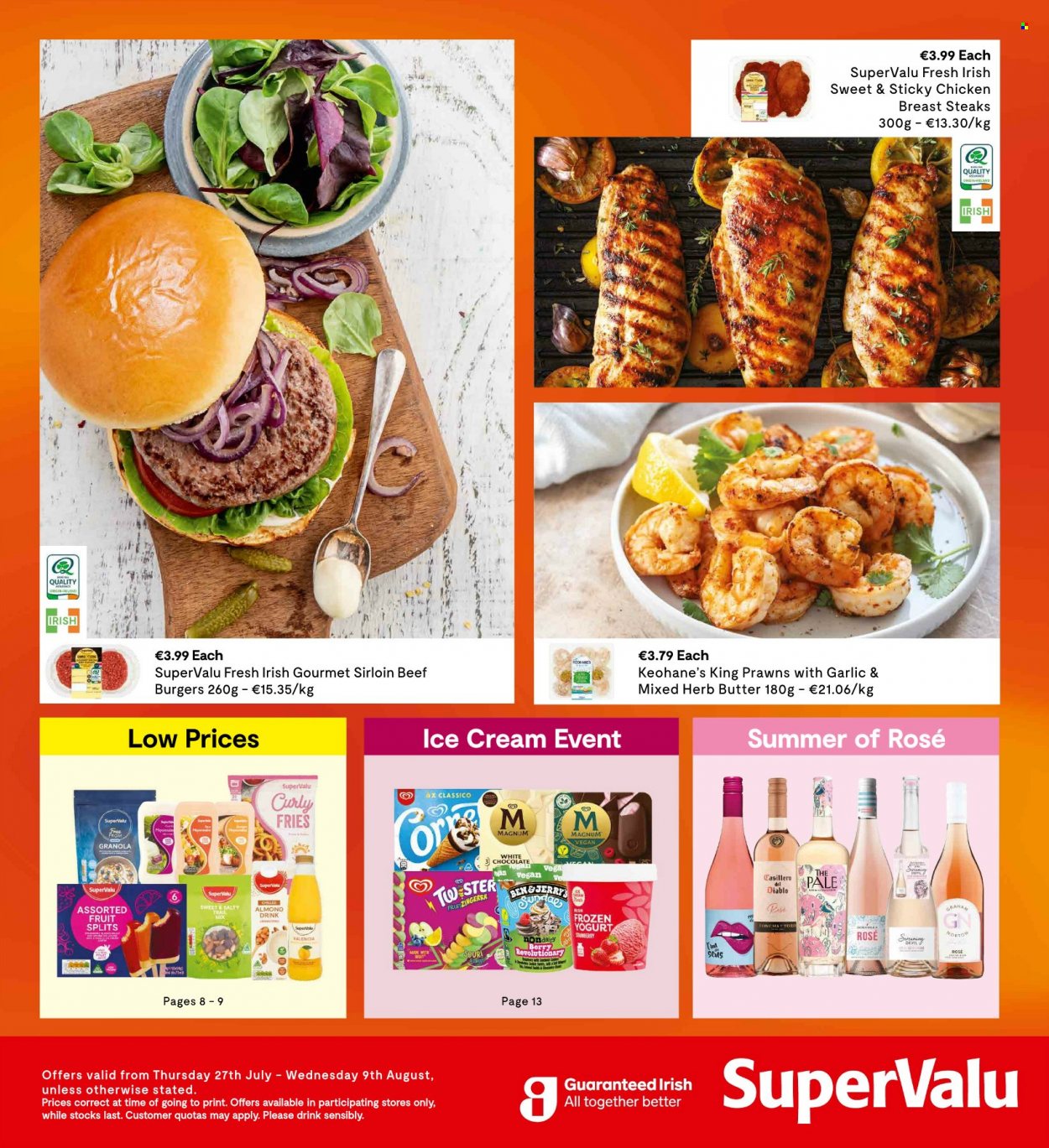 SuperValu offer - 27.07.2023 - 09.08.2023. Page 1