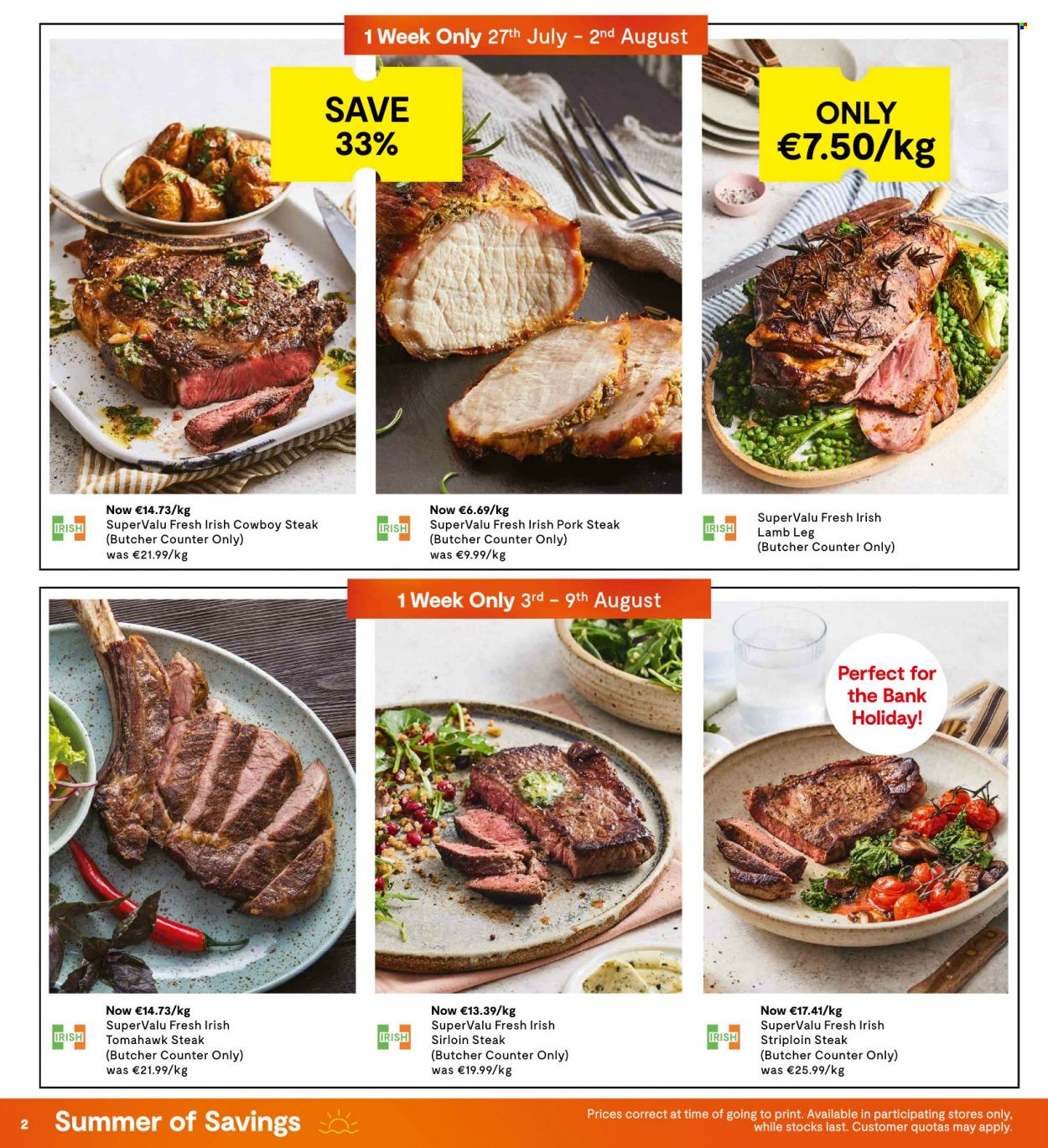 SuperValu offer - 27.07.2023 - 09.08.2023. Page 4