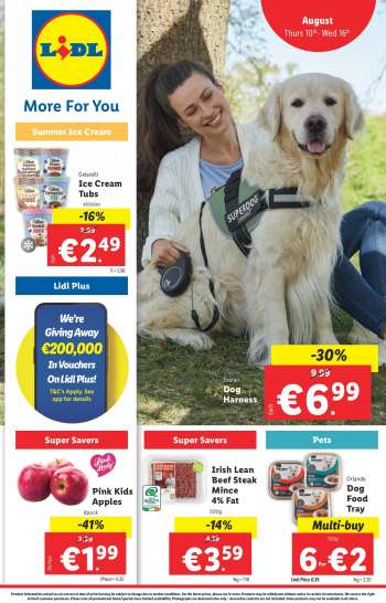Lidl offer  - 10.08.2023 - 16.08.2023.