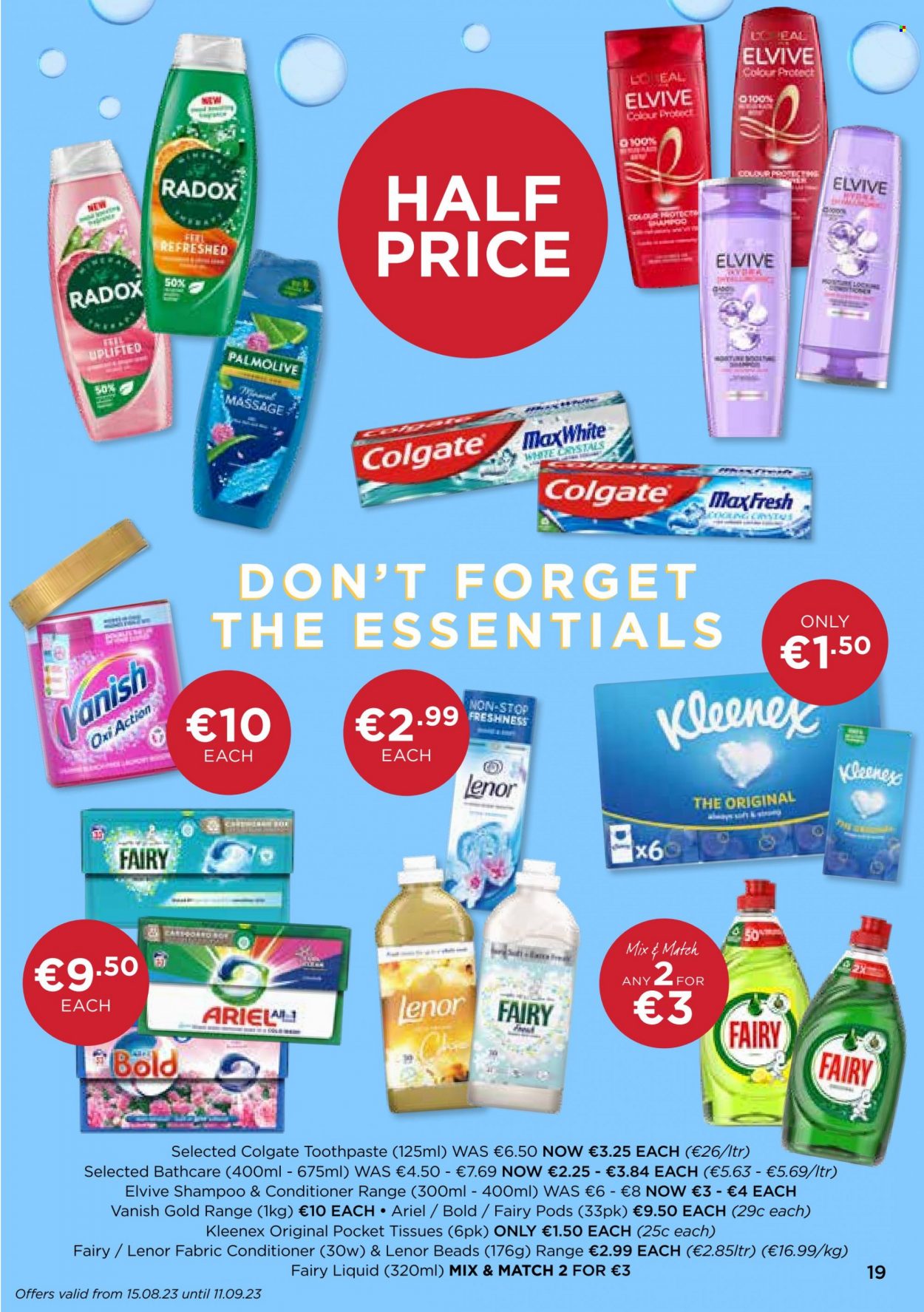Dunnes Stores offer - 12.08.2023 - 11.09.2023. Page 19