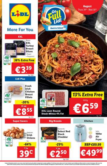 Lidl offer  - 24.08.2023 - 30.08.2023.