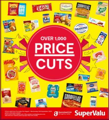 SuperValu offer  - 31.08.2023 - 13.09.2023.