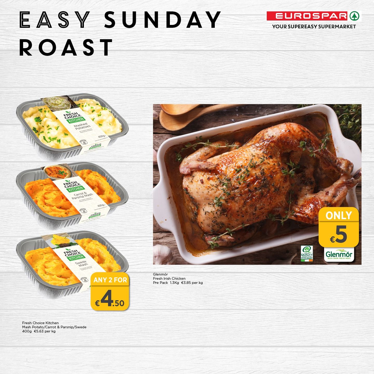 EUROSPAR offer. Page 1
