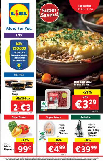 Lidl offer  - 28.09.2023 - 04.10.2023.