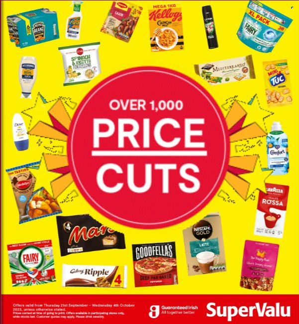 SuperValu offer - 21.09.2023 - 04.10.2023. Page 1