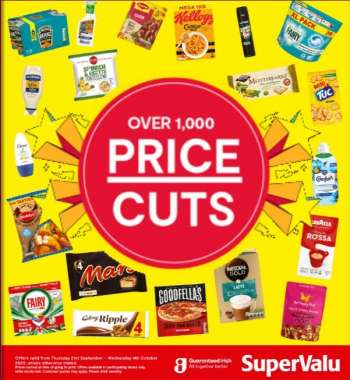 SuperValu offer  - 21.09.2023 - 04.10.2023.