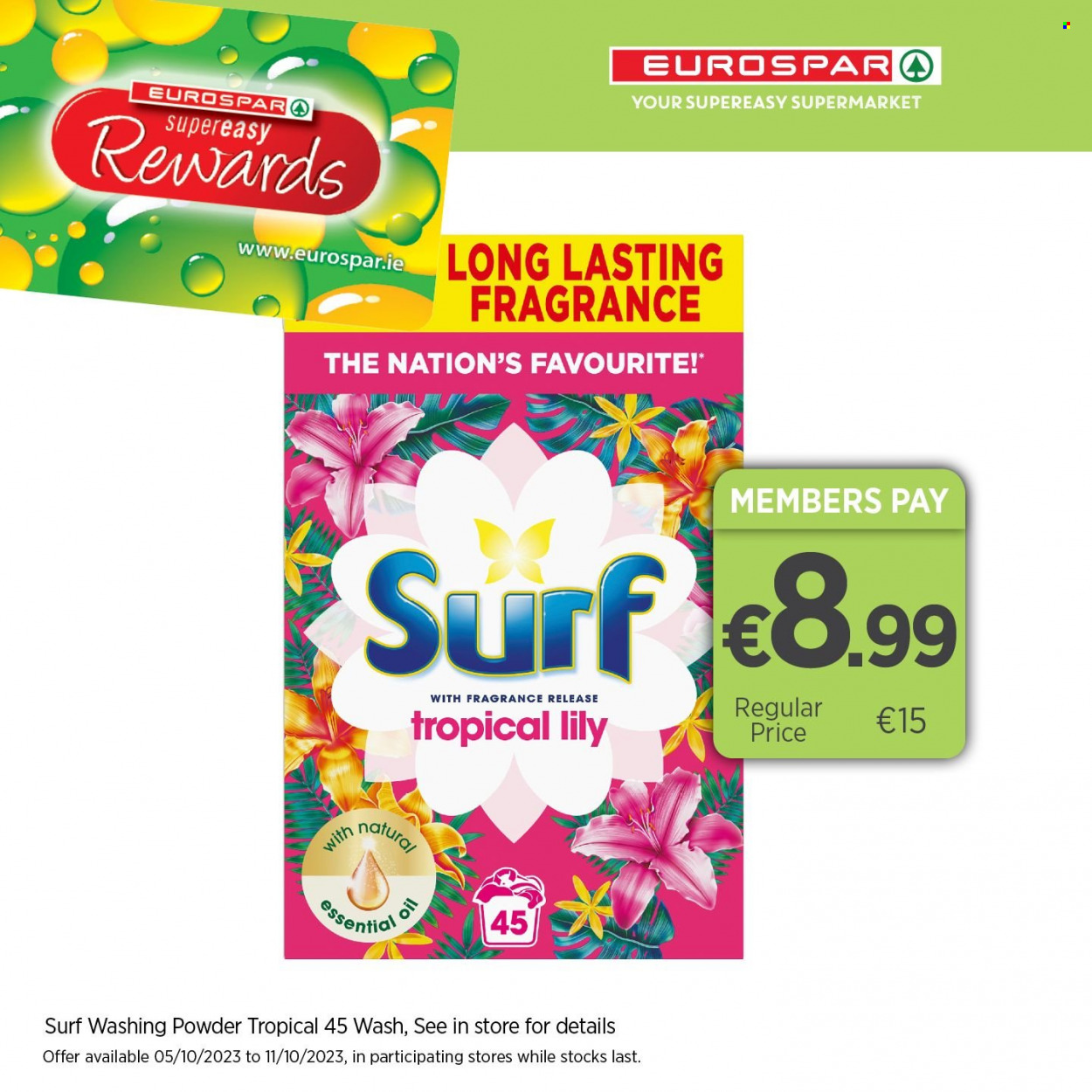 EUROSPAR offer - 05.10.2023 - 11.10.2023. Page 1