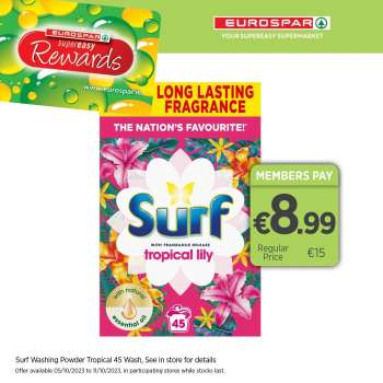 EUROSPAR offer  - 05.10.2023 - 11.10.2023.