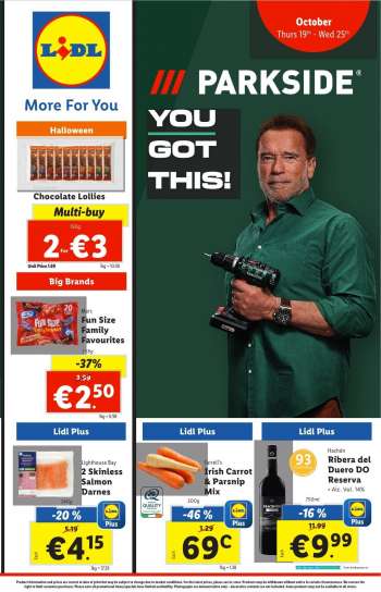 Lidl offer  - 19.10.2023 - 25.10.2023.