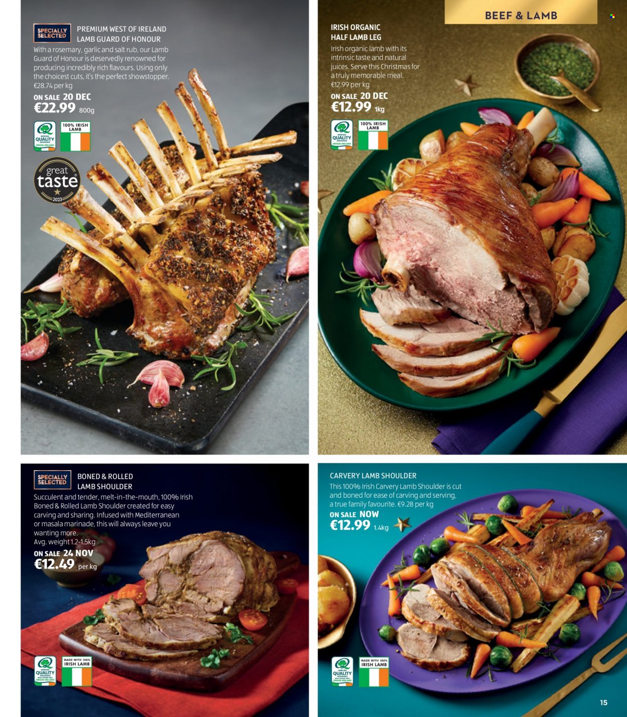 Aldi offer. Page 15